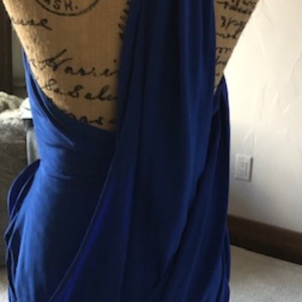 Zimmermann Royal Blue Mini Dress - Picture 3 of 4